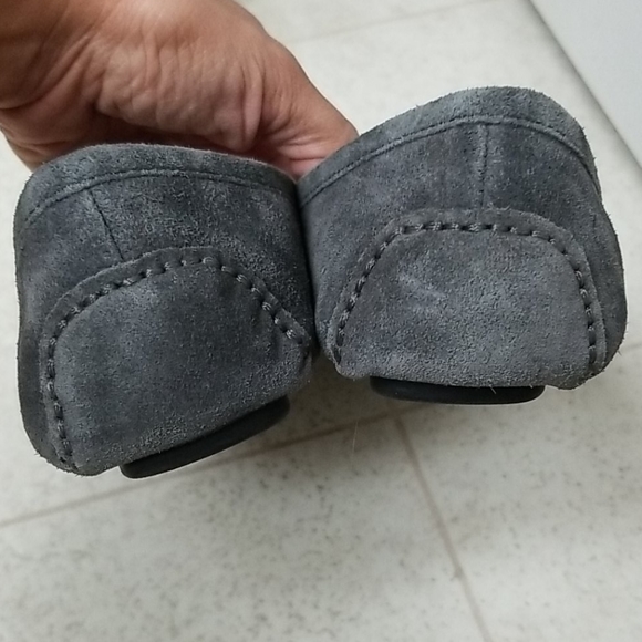 MICHAEL KORS suede loafers MK ballet flats grey - Picture 5 of 11